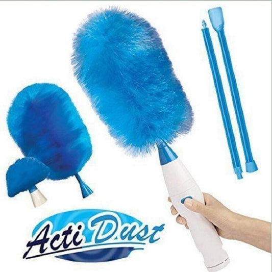 Adjustable 360 Electric Rotating Cleaning Dust Brush