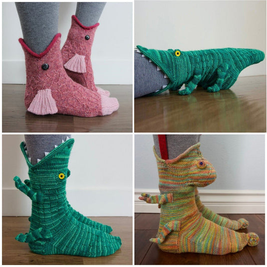 Christmas 3D Knit Socks