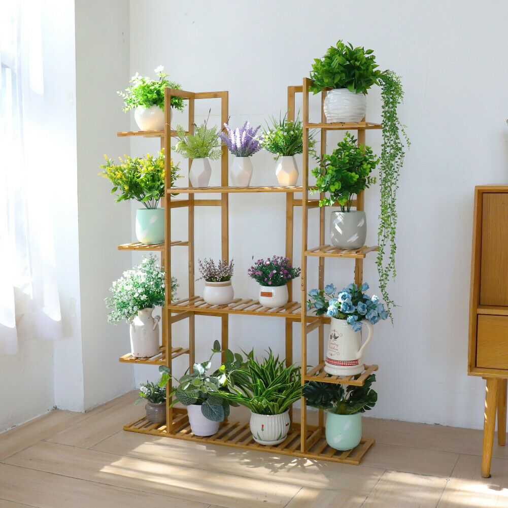 9 Tier Plant Stand | Flower Stand | Indoor Outdoor plant stand