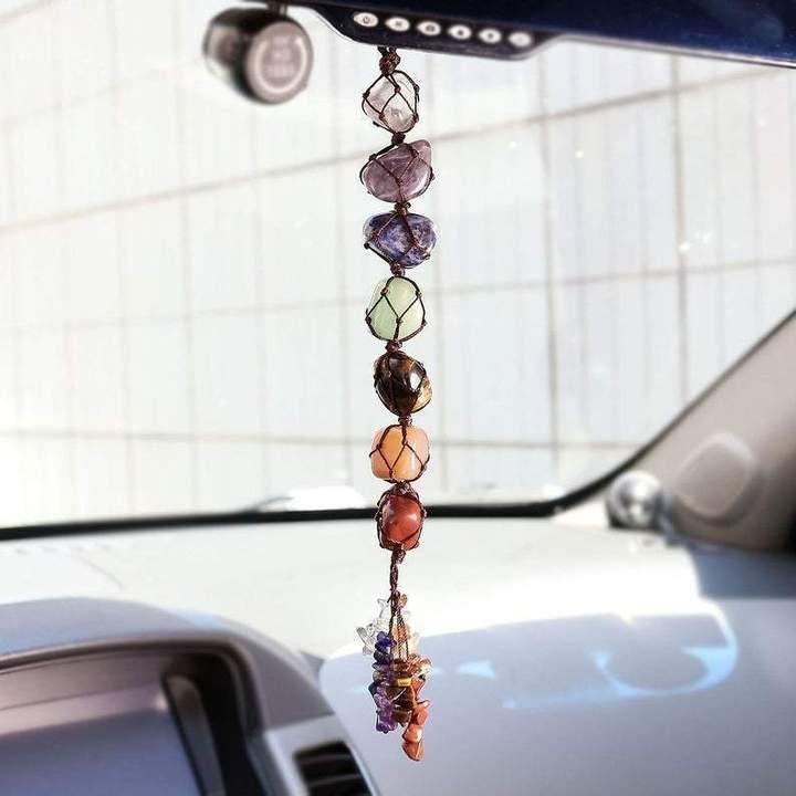 Lavica - 7 Chakra Tumbled Gemstone - Vixily