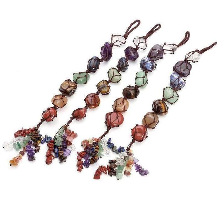 Lavica - 7 Chakra Tumbled Gemstone - Vixily