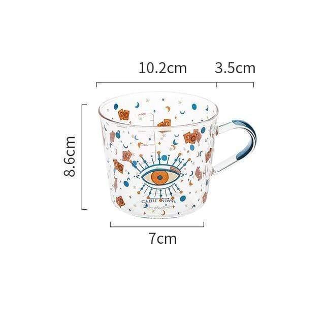 Glasso - Sun & Eye Glass Mug - Vixily
