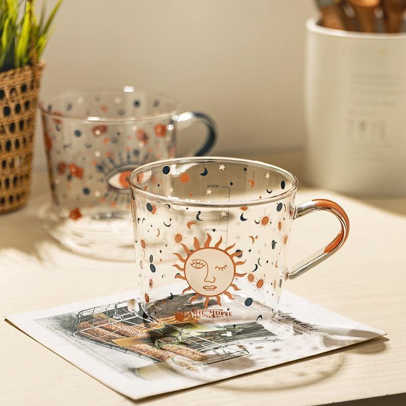 Glasso - Sun & Eye Glass Mug - Vixily