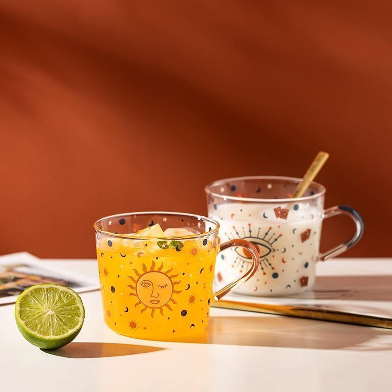 Glasso - Sun & Eye Glass Mug - Vixily