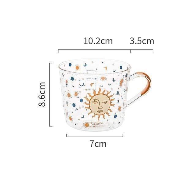 Glasso - Sun & Eye Glass Mug - Vixily